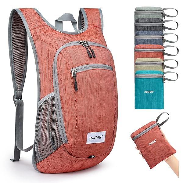 10Lハイキングバックパック軽量パッカブルハイキングデイパック小さな旅行アウトドア折り畳み式ショルダーバッグ