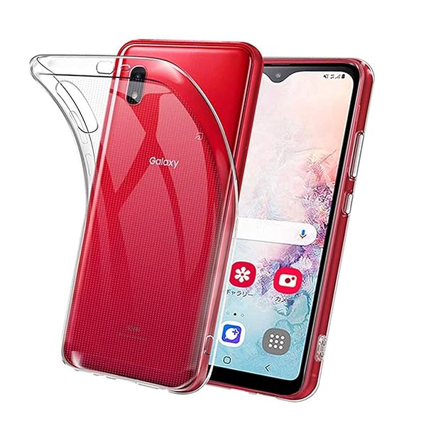 Galaxy A20 / A21 用の クリア TPU ケース - 耐衝撃 スマホ ケース - 高い透明度 黄変しにくい 指紋防止 衝撃 吸収 擦り傷防止 耐衝撃 撥水撥油 衝撃吸収 取付簡単