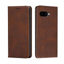 対応 Pixel 9A ケース 手帳型 Pixel 9A 携帯電話用ホルスターフリップ 薄型 軽量 手帳型 機能カード収納革ケース付きマグネットブラケットTPUシリコンベース360°フルプロテクション