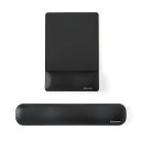 UnivoColors リストレスト マウスパッド セット 手首置き プレミアムPU素材 人間工学デザイン 疲労低減 長時間操作のサポート 低反発クッション 体...