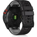バンド22mm 用の QuickFit Garmin Fenix 8 47mm/Garmin Fenix E 47mm/Garmin Fenix 7 Pro Solar/Approach S70 47mm/Fenix 7 Pro/7/6/5/6 Pr