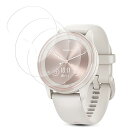 for Garmin(ガーミン) vivomove Sport用 保護フィルム【3枚セット】TPU製 for Garmin(ガーミン) vivomove Sport液晶フィルム 高透過率 指紋防止 衝撃吸収 キズ修復 気泡レス 簡単貼り付け 隅浮き防(2)