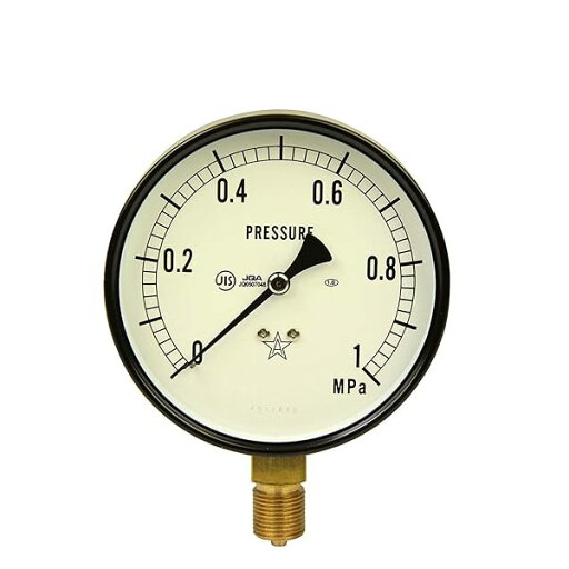 右下精器 汎用圧力計A100・G3/8 S-41・1.0MPA 右下精器 汎用圧力計A100・G3/8 S-41・1.0MPA