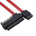 sff-8482 SAS 29ピンto 7ピンSATAハードディスクドライブRaidケーブルwith 15ピンSATA電源ポート