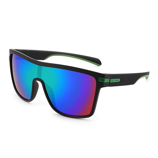 偏光スポーツ サングラスメンズ TR90 レトロスクエアレーシング ランニング 釣り ゴルフ 登山 B7034