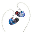 TRI Starsea ハイブリッドイヤホン カナル型 インイヤーモニター IEM 2BA+DD搭載 スイッチ付きトリプルドライバイヤホン 原音忠実 高遮音性 密閉型 中華イヤホン フラット寄り (TRI Starsea)