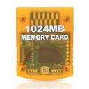 Wii/ゲームキューブ対応 メモリーカード 大容量 SDメモリーカード 1024MB (16344ブロック) GC/gamecube/wii用