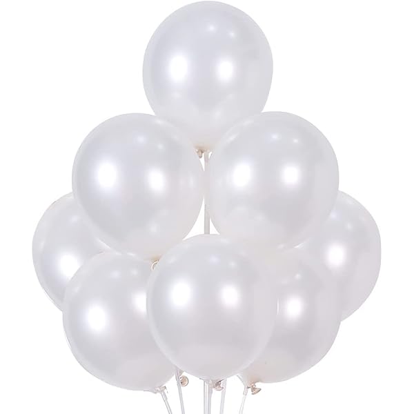 100個 ホワイト 風船 バルーン 誕生日 パーティ飾り付け お祭り イベント 飾り 卒業 開店 記念日 結婚式 お祝い バルーン 天然ゴム 環境にやさしい 誕生日 パーティ風船 女の子 新年の風船