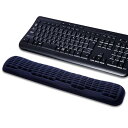 メモリーフォーム キーボードリストレスト 最新3.0波形カーブ設計 高弾性メモリーフォーム 滑り止めベース 快適サポート&疲労軽減 フルサイズキーボード対応 仕...