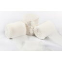 シフォンリボン 3巻 幅4cm×4.5M/巻 手芸 服飾 結婚式 ブライダルブーケ ギフトラッピング リボン #029-ホワイト