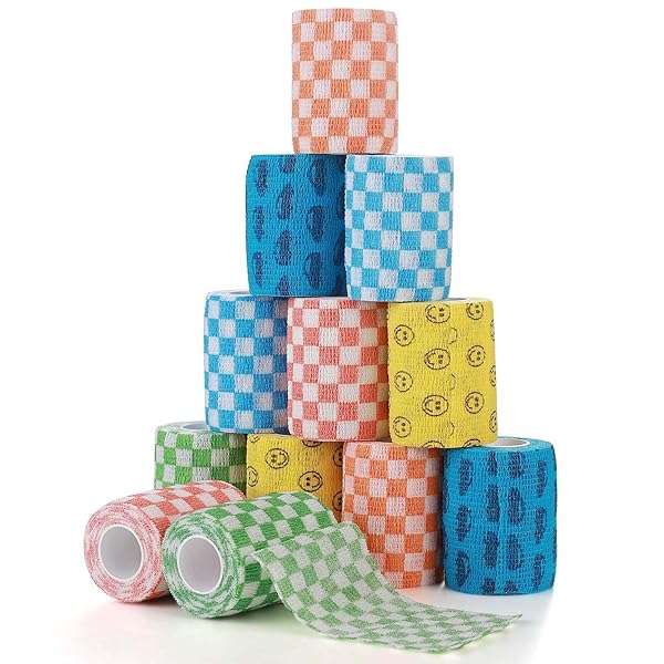 ペットフレックス テーピング 自着性 弾性包帯 バンテージ ペット 犬用 猫 不織布 伸縮性 通気性 厚手..