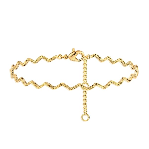 ブレスレット レディース 18k ゴールド 腕輪 誕生日プレゼント女性 人気