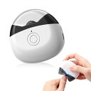 電動爪切り 爪やすり 電動 電動爪やすり 爪磨き 電動 電動爪やすり 爪切り【新型 両用爪切り爪研き】照明LED 2段階スピード Type-C充電式 爪傷防止 ...