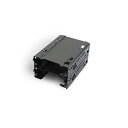 - 積み重ね可能 3.5インチ HDD ブラケット デュオ パックケース PH-HDDKT_03、ブラック