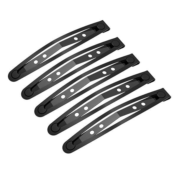 ヘアピン 髪留め パッチンピン ヘアクリップ レデイーズ メンズ 髪留め クリップ 跡がつかない 子供 しっかりとまる 滑り止め 前髪 Lサイズ*5個入り