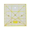 パッチワーク定規 ミシンキルト定規 正方形 キルト定規 縫製定規 手芸 15x15cm