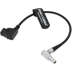 Z CAM E2 S6 F6 電源 ケーブル AlvinTap Protective D Tap to 90 Degrees 2 Pin 直角 オス