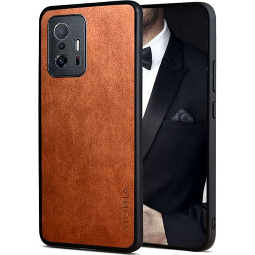 Xiaomi 11T Pro ケース6.67"スタイリッシュで美しく耐久性のある スマホケース高級に保護 Xiaomi Mi 11T Pro 5G (Brown) Xiaomi 11T Pro ケース6.67"スタイリッシュで美しく耐久性のある スマホケース高級に保護 Xiaomi Mi 11T Pro 5G (Brown)