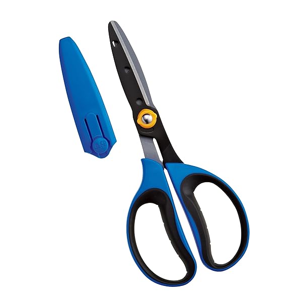 STAD 学童工作 はさみ ブルー SS106BL