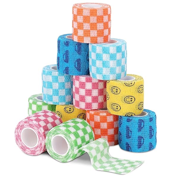 ペットフレックス テーピング 自着性 弾性包帯 バンテージ ペット 犬用 猫 不織布 伸縮性 通気性 厚手..