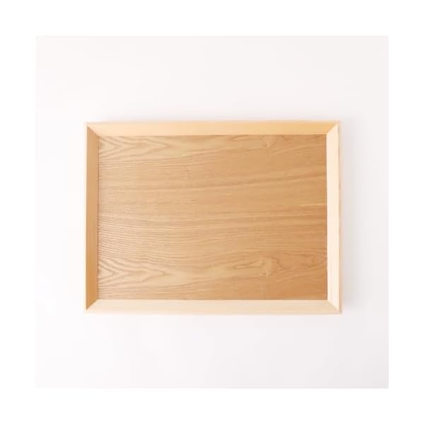 トレー お盆 木製 白木 長方形 40cm×30cm