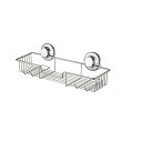 シャンプーラック シャワーラック 浴室ラック シャンプー置き 壁掛け収納ラック ワイヤーかご お風呂 真空吸着 強力吸盤 ステンレス