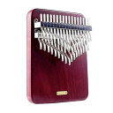 カリンバ 34キー半音階親指ピアノ パープルハート材 収納ケース付き 初心者向けHanonkai Kalimba 雪を聴く LT-K34V