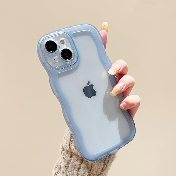 対応 iphone16proケース 韓国 可愛い 波模様の筐体は おしゃれ シンプル 人気 レンズを保護 TPUマテリアル強化 スクラッチ防止 工芸のアップロード 持ち運びが容易 ( 対応 iphone16proケース)