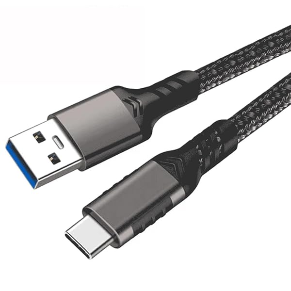 USB-A to USB-C ケーブル USB Type Cケーブル【10Gbpsデータ転送 60W急速充電】 USB3.2 Gen2標準 PD対応 タイプc ケーブル 高耐久ナイロン編み Nintendo Switch、Xperia、AQUOS、G