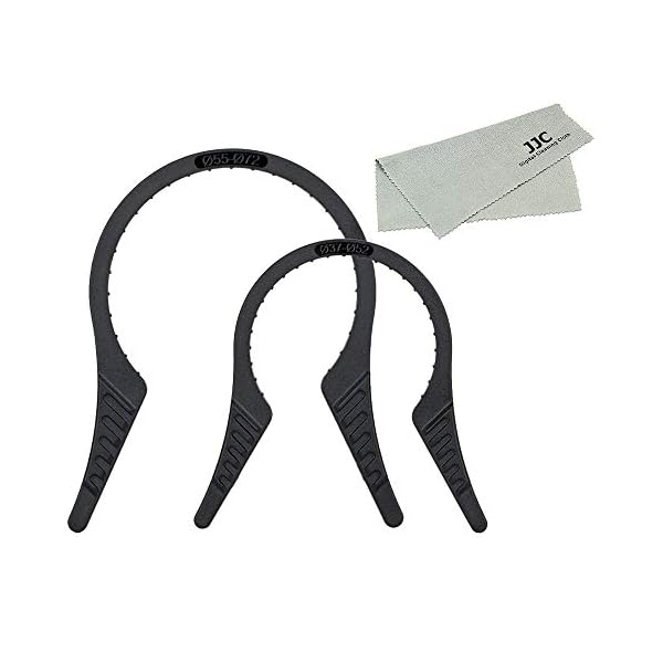 2枚入 フィルターレンチ フィルタールーズ 37-52mm 55-72mm スレッド CPL UV ND フィルター 適用 レン..