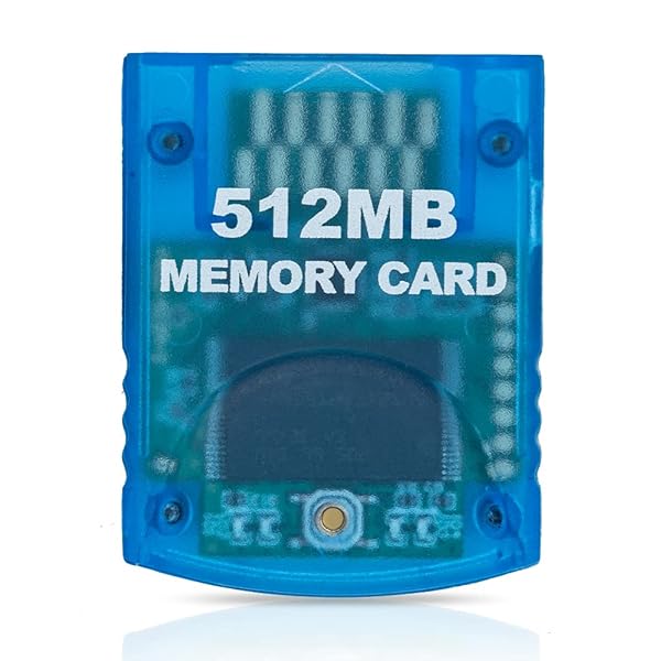 Wii/ゲームキューブ対応 メモリーカード 大容量 SDメモリーカード 512MB (8192ブロック) GC/gamecube/wii用