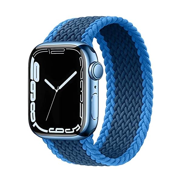 コンパチブル apple watch バンド ブレイデッドソロループ Ultra2/ultra/10/9/8/7/6/5/4/3/2/1/SEに対応 スポーツバンド