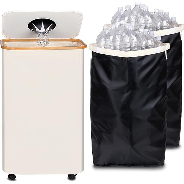 ゴミ箱 100L ペットボトル ゴミ箱 回収ボックス フタ付きゴミ箱 折りたたみ リサイクル可能 キャスター..