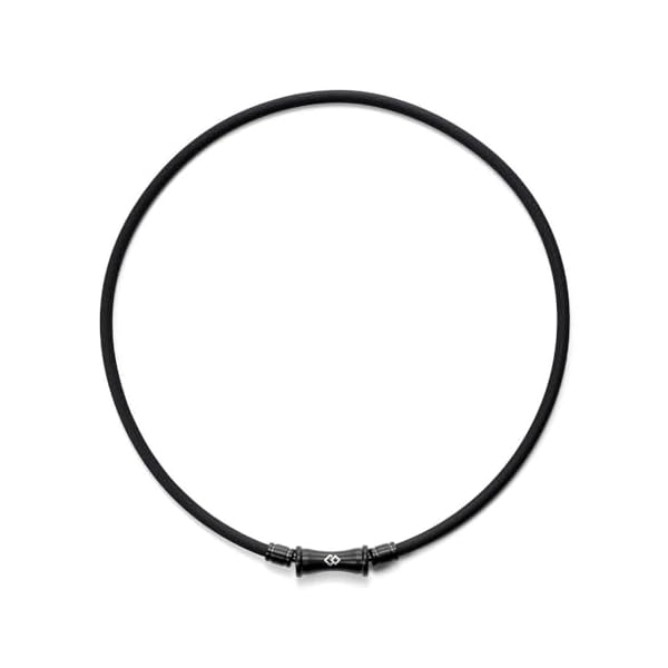 磁気ネックレス TAO RAFFI マットブラック L