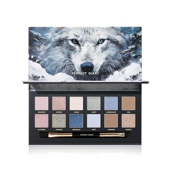 パーフェクトダイアリー アイシャドウパレット オオカミ