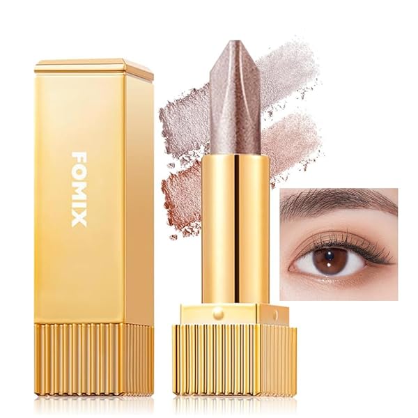 二色アイシャドウスティック アイシャドウ ペンシル キラキラ アイシャドースティック クレヨン シェーディング 光アイシャドウ 涙袋 アイシャドウペン 防水 ハ...