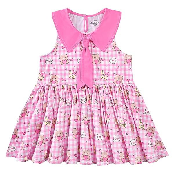 女子タンクトップ【ベアーちゃん】 スベスベシルキー触感 ベビードールトップ ノースリーブ ピンク XXXL