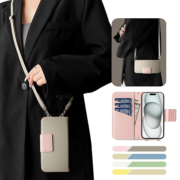 For AQUOS wish5 ケース 手帳型 ショルダー バイカラー スマホケース wish5 おしゃれ かわいい 女性 レトロ アクオス ウッシュ5 カバー カード収納 シンプル 上品 ウッシュ5 ケース マグネット式 スタンド機能 肌感レザー