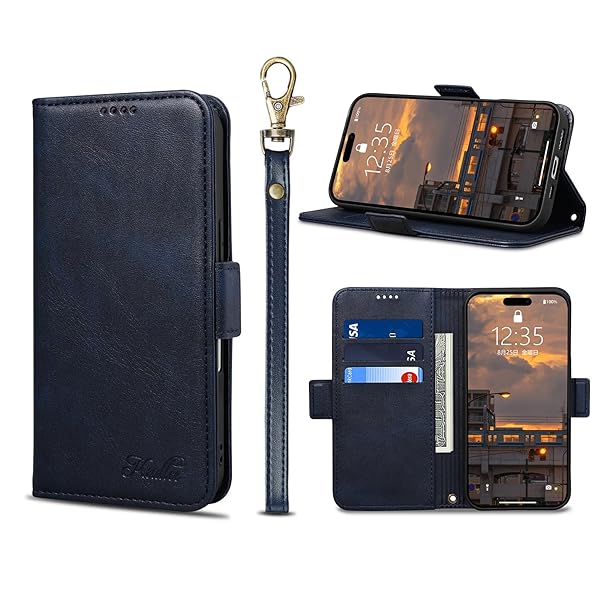 iPhone 16 ケース 手帳型 いphone16 手帳型 ケース iPhone16 カバー アイフォン16 スマホケース 専用ストラップ付き スタンド機能 カード収納 サイドマグネット式 PUレザー 耐摩擦 耐衝撃 肌触り良い 全面保護 贈り物