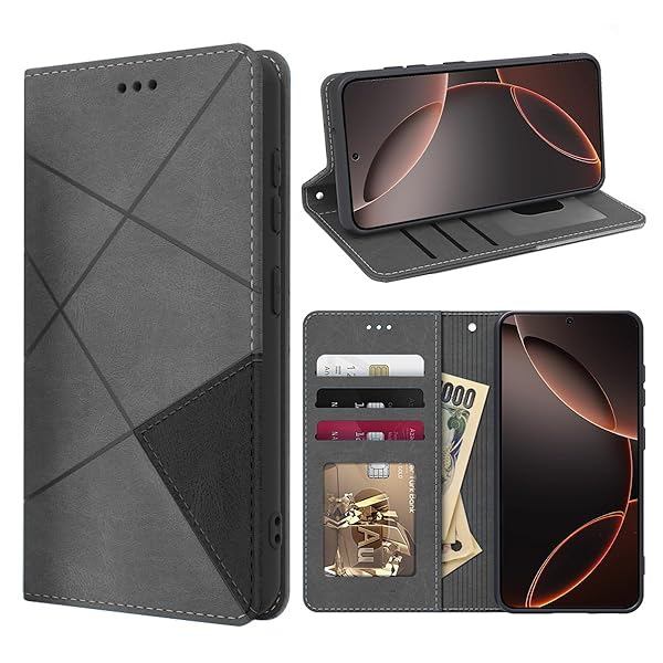 Galaxy S23 Ultra ケース 手帳型 全面保護 カード収納 ギャラクシー S23Ultra スマホケース カード収納 スタンド機能付き 財布型 SC-52D SCG20 携帯カバー レザー ラップホール付き 手触りが良い マグネット内蔵