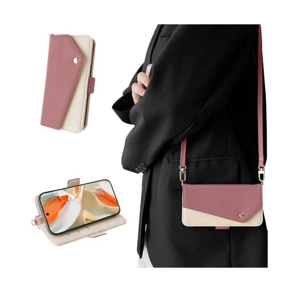 for Google Pixel 9/Pixel 9 Pro 5G ケース 手帳型 ショルダー おしゃれ グーグル ピクセル9 / 9Pro ケース 手帳型 可愛い スマホケースPixel 9 Pro マグネット式 ピクセル9 手帳型ケースカード収納