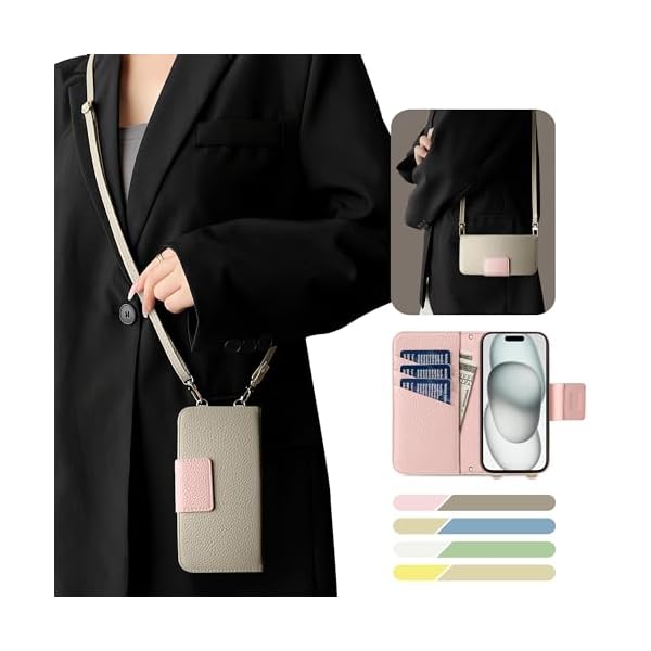 For iPhone 11 ケース 手帳型 ショルダー バイカラー スマホケース iphone 11 おしゃれ かわいい 女性 レトロ いPhone 11 ケース カード収納 シンプル 上品 iPhone 11 カバー マグネット式 スタンド機能 肌