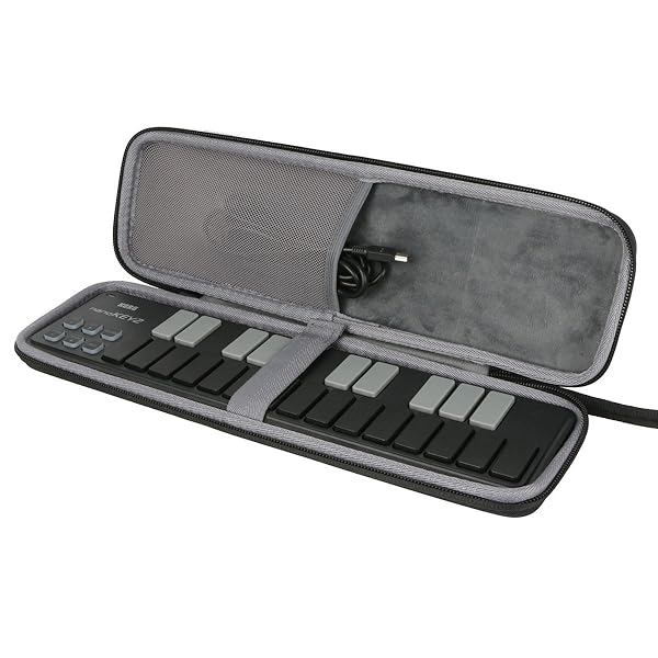 【 専用収納ケース】KORG 定番 USB MIDIキーボード nanoKEY2 25鍵 MIDIコントローラー nanoPAD2 16パッド に対応（ケースのみ）