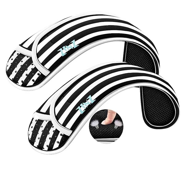 2-Pack バッグ、荷物バッグ、クロスボディ用の超厚クッション付きユニバーサルショルダーパッド、プラスロング＆滑り止め＆通気性,黒、白