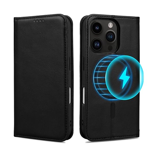 iPhone 16 Pro 用 ケース 手帳型 MagSafe対応 iPhone16 pro 用 カバー 手帳型 マグセーフ対応 カード収納 iPhone 16 pro 専用 手帳型 ケース ワイヤレス充電対応 スタンド機能 iPhone16 pro