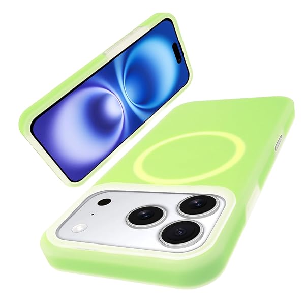 iPhone 17 Pro Max に適合する ケース マグセーフ対応 液体シリコン 耐衝撃 【ジェリータッチシリーズ】 いphone 17ProMax 用の スマホケース 5層構造 さらさら手触り ［なめらかミルクシリコン］ 衝撃吸収 指紋防止 ア