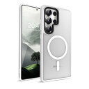 Galaxy S25 Ultra ケース【米軍MIL規格・MagSafe対応】指紋防止 滑り止め 黄変防止 ワイヤレス充電 ストラップホール付き ギャラクシーs...