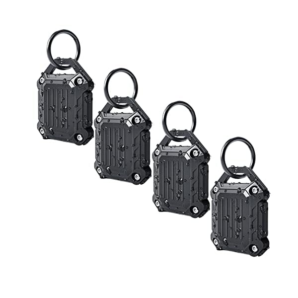 AirTag ケース Airtag キーホルダー 用 優しい素材TPU製 エアタグケース 防水性 耐油性 耐摩耗性 難燃..