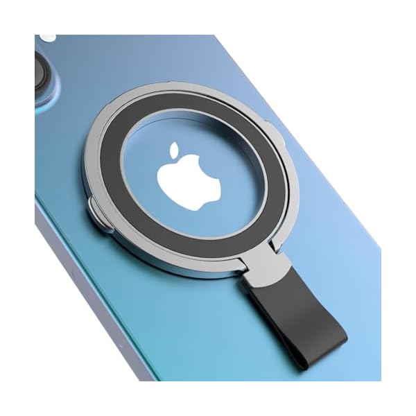 【2025年改良/最強の安定感】スマホリング Magsafe マグセーフ リング 4mm薄い 落下防止 人気 バンカーリング マグネット 携帯電話 スタンド 磁気増強 メタルリング付き 取り外し Magnetic Phone Grip iPhone