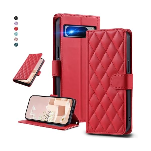 UnivoColors Google Pixel 8 Pro ƥ쥶Ĵ Ģ 쥬 PU ޥͥåȳļ ɼǼǽ ...